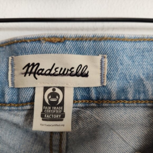 Ladies SZ 24 Madewell The Dean Easy Straight -Leg Jean - Picture 5 of 6